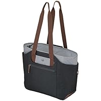 Bolsa nevera isoBag S 0007.020.811 de Alfi, 2 piezas, tela, gris espacial, 34 x 13 x 35 cm, tela, grau  /  braun, 23 L