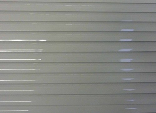mydeco® 100 x 240 cm Aluminium Jalousie Weiß; inkl. Bedienstab, Deckenträger + Befestigungsmaterial Innenjalousie Sonnen- und Sichtschutz; fein regulierbar - 4