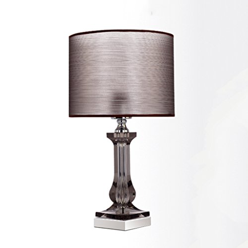 Preisvergleich Produktbild Moderne kreative Acryl-Imitation Kristall Lampe SYAODU Mini Wohnzimmer Schlafzimmer Hotel Dekoration Kunst Beleuchtung PVC Lampenschirm E27 Lampenhalter Dimmer Schalter ( Color : Black )