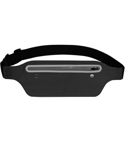 PFIFF Bauchtasche Laufgürtel Wasserdicht - Hüfttasche Mit Reflektoren Für Sport