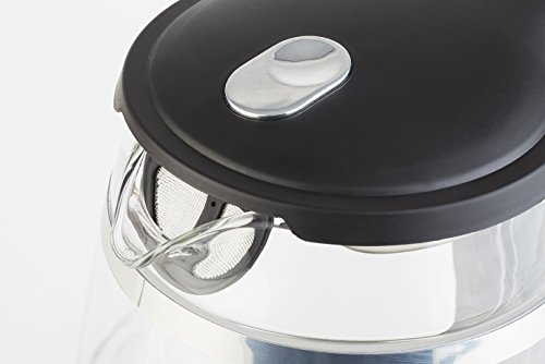 Korona – Doppelwandiger Wasserkocher 20610 I 1,0 Liter I LED Beleuchtung I 360 ° I 1600 W I Schwarz - 5