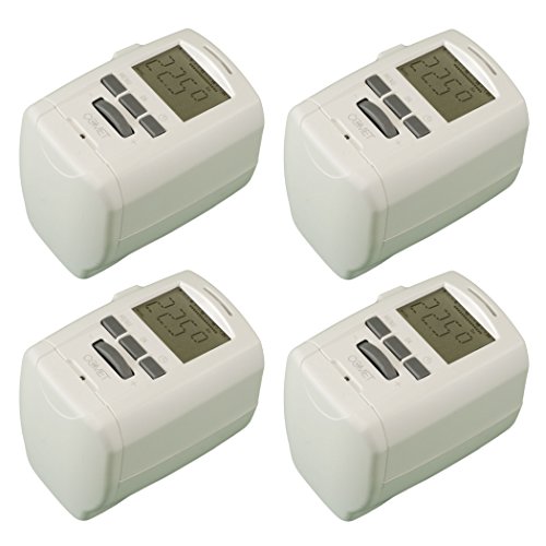 Preisvergleich Produktbild Komforthaus COMET Heizungsregler, 4er Set, Made in Germany!