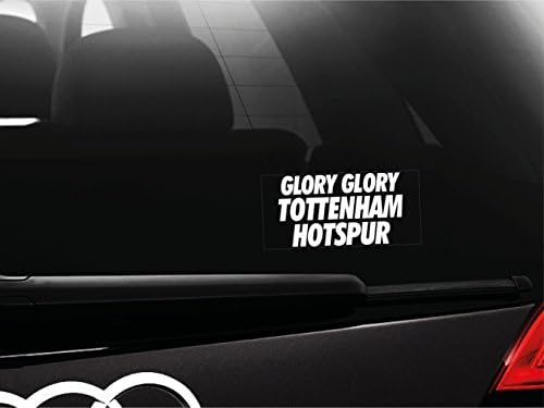 Glory Glory Tottenham Hotspur Car Bumper Window Sticker