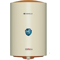Buy Havells Troica 15 Litre 4 star Storage Water Heater (Ivory Brown),  (GHWAHPSIV015) Online at Low Prices in India - Amazon.in