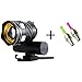 Produktbild KesuErte KesuErte Bike Lights, USB Wiederaufladbare Bike Light Set, Mountain Bike Light, Cycle Lights, LED Fahrradbeleuchtung Wiederaufladbare, Quick Release, USB wiederaufladbare Frontlicht Scheinwerfer + Ventil Core Lampe