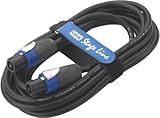 Länge Monacor 125620 - Cable para altavoz jack TS