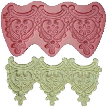 Wholeport Fondant Decoration Silicone Mold Mould