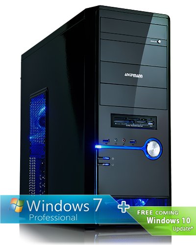 Ankermann Ankermann-PC Workstation – Intel Core i7-4790 4x 3.60GHz – Gigabyte GeForce GTX 960 2GB – Kingston HyperX FURY blau DIMM 8GB DDR3-1600 – 1000 GB Festplatte – DVD-RW – Windows 7 Professional 64 Bit – Card Reader 4260409312241 0.00 cm ( Zoll) Desktop-PC (Intel core_i7 4790 2,4GHz, 8GB RAM, 1000GB HDD, Gigabyte GeForce GTX 960 2GB, DVD, Windows 7 Professional) - 8