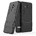 Produktbild Huawei Mate 10 Pro Hülle, YHcase [Heavy Duty] Hybrid 2in1 TPU+PC Schutzhülle Rugged Armor Case Cover Dual Layer Bumper Backcover mit Ständer für Huawei Mate 10 Pro (All Black)