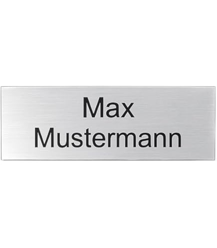 KIWISTAR UG - Ab 1x - Name Plate Welcome 60 X 15 Mm Self-Adhesive - View #3