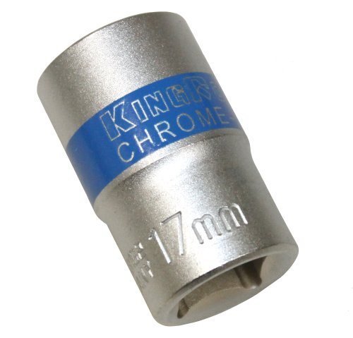 Aerzetix: Steckschlüssel Sechskant Nuss 1/2 Vierkant 17 mm