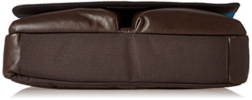 Kobe Laptop-Umhängetasche aus Leder (15 Zoll) – braun - 4