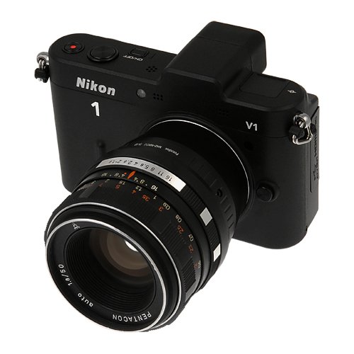 Fotodiox Pro Adaptateur de monture d objectif Version 2 pour Objectif M42    Cam  ra Num  rique sans Miroir -Mirrorless Digital Camera  Nikon 1  pour Nikon 1 S2  J4  V3  AW1  S1  J3  V2  J2  V1  J1  Version 2 PAS adapt   pour Pentax Takumar