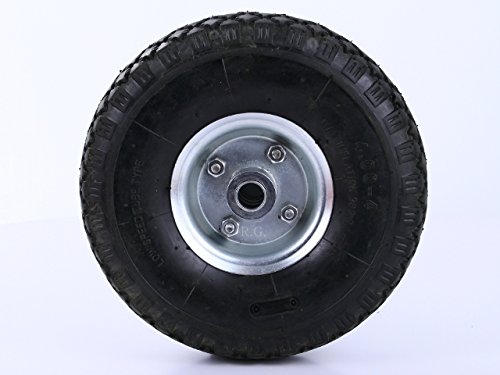 4.00-4 Sackkarren-Rad Ersatzrad Reifen Luftrad Rad Bollerwagen - 2