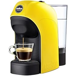 Lavazza - A Modo Mio - Tiny - Machine à café13 Casa - Castaway - Bibliothèque, jaune
