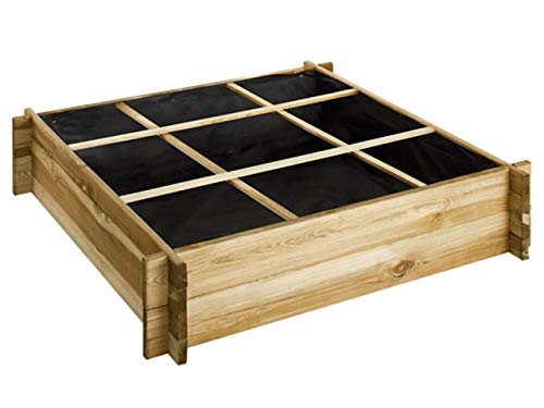 Carré de potager en bois traité Cardon 90 Carré de potager en bois traité Cardon 90