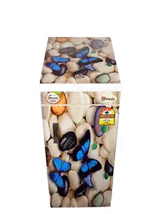 CLASSIC ATTA CHAKKI STAR BUTTERFLY Fully Automatic Domestic Flour Mill, ISI Premium Plywood Body with Inside Fully Stainless Steel, Specially For Grains Grinding (0.75 Unit/hr)