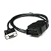 Produktbild DB9 Serial RS232 OBD2 Cable/This is an OBD-II to DB9 cable, which allows you to access your car¡¯s OBDII connector
