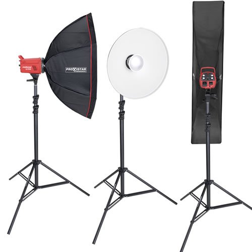 Preisvergleich Produktbild proxistar Studioblitz Kit KS-300 / 300 "Beauty"