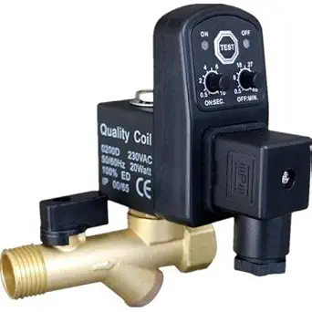 Kisna Pneumatics Electronic Auto Drain Valve - 220V