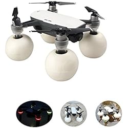 Hensych Float Balls Kit avec des Jambes de Train d'atterrissage Landing Gear pour DJI Spark Drone - Surface de Neige d'eau Décollage / Atterrissage (Transparent)