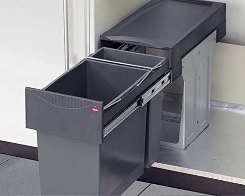 Hailo 3666111 Abfallsammler TA Swing 30.2/31 für Schränke ab 300 mm Breite mit Drehtür - 2