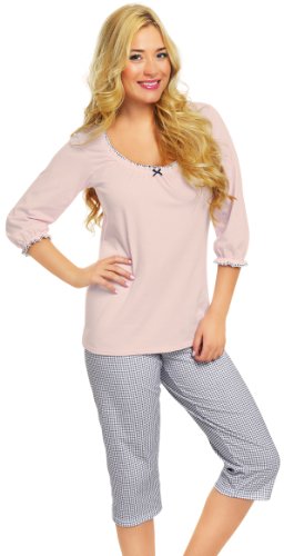 Maternity Pyjama Set Luiza 0222 (Pink, M)