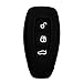 KMH Silicone Key Cover for ford Ecosport 3 Button Flip Key (Black) RS.199.00
