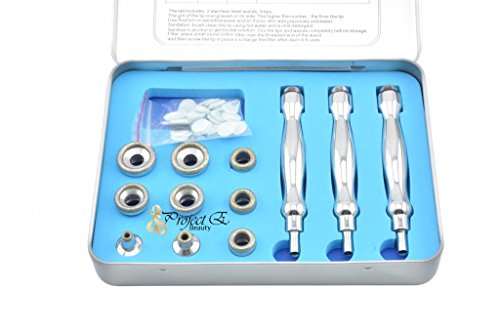 Project E Beauty Diamond Microdermabrasion Tips and Wands Set
