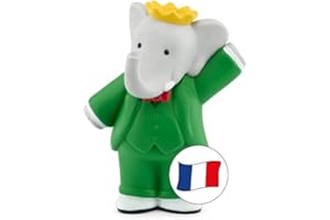 tonies figurine Babar, personnage Tonie avec histoire audio et chansons pour conteuse Toniebox, audioconte 3 ans et plus - boîte à histoires vendue séparément