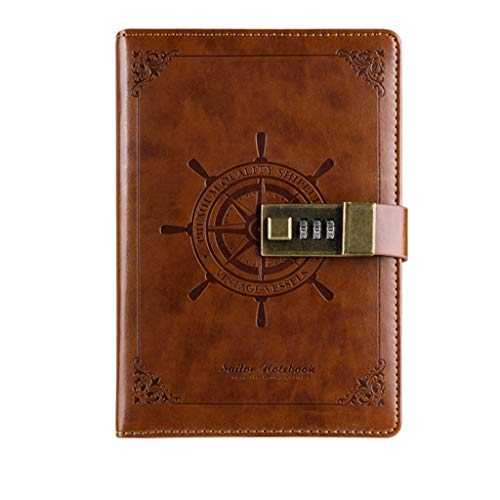 Preisvergleich Produktbild Retro europäische Notizblock-Schüler, die Notizbuch-Kindererwachsener Plan-Tagebuch-Handbuch-Briefpapier lernen (Color : B)