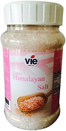 VIE HIMALAYAN CULINARY SALTS 600G JAR - COARSE