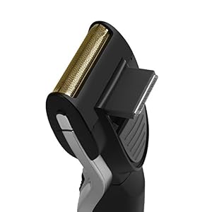 Carmen Sport Shaver with Precision Trimmer, Wide Foil Shaver, Washable, Cordless, Rechargeable Design, Black/Silver - Image 4