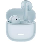 Xiaomi Redmi Buds 8 Active Blue Kablosuz Bluetooth Kulaklık, G&uuml;&ccedil;l&uuml; Bas Performansı, Yapay Zeka Destekli G&uuml;r&uuml;lt&uuml; Azaltma, Uzun