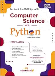 Computer Science with Python: Textbook for CBSE Class 11 (2021-2022 ...