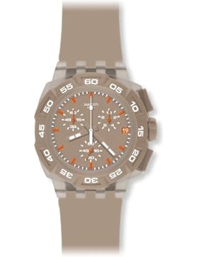 Swatch Herren-Armbanduhr Beige Hero SUIT400