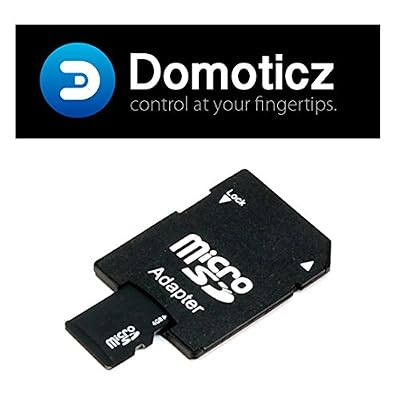 Planète Domotique Carte Micro SD 8Go (adaptateur inclus) avec Domoticz Raspberry PI pré-installé