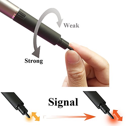 Aktiver Stylus, 1.9mm Rotierende Feinspitzenstift für iPad, iPhone, Samsung, iOS / Android / Windows Handys & Tablets - 2