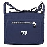 henkeltaschen günstig Mehrere Taschen-Design: ein haupt reißverschlussfach, 2 beutel innen für handy, Karten Kleinigkeiten. Zwei Fronttaschen mit Reißverschluss und einer Gesäßtasche. Zwei taschen auf der linken und rechten seite der Tasche, Wasserflasche oder Schirm zu halten.