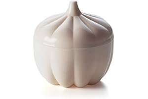 Excelsa Aufbewahrung von Knoblauch Allium mit Aufhängung, Weiß