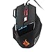 Produktbild Bescita Gaming Maus, Neue 5500 DPI 7 Taste LED Optische USB verdrahtete Gaming Mouse Mäuse für Pro Gamer Cool