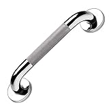Abimars 12inch/300 mm Bath Grab Bar With Anti-Slip Grip, Sturdy Stainless Steel Shower Safety Handle For Bathtub,Toilet, Bathroom,Kitchen,Stairway Handrail,Come With Mounted Screws