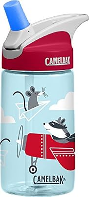Camelbak Eddy Kids .4L e Gourde d'Eau Mixte Adulte, Multicolore, 0,4 l