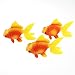 Produktbild 3 Stücke Aquarium Fish Tank Kunststoff Schwimmen Goldfisch Deko gelb Rot de