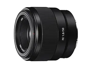 Sony SEL50F18F E Mount Full Frame 50 mm F1.8 Prime Lens (Black)