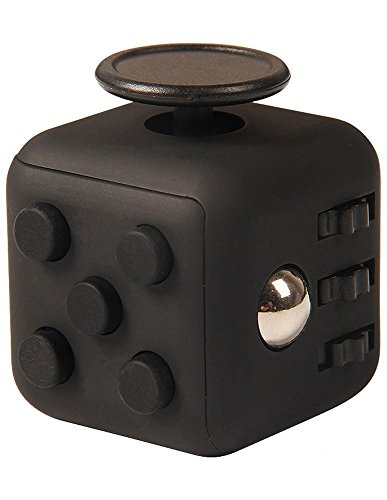 United Power Fidget Cube Toy Anxiety Attention Stress Relief Stocking Stuffer Relieves Stress for Children and Adults Christmas Gift Black