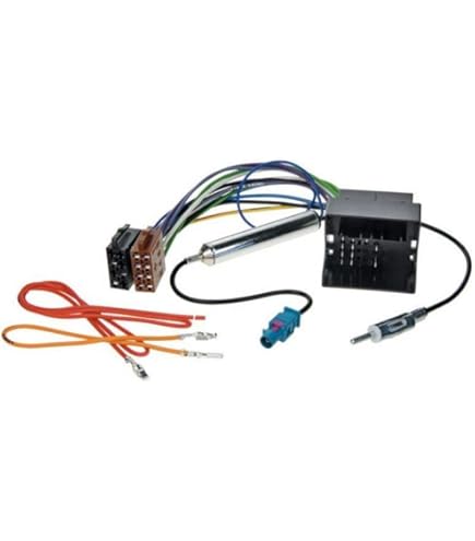 Adattatore Radio Quadlock A ISO Per Audi VW Skoda Seat - Con Alimentazione Fantasma E Antenna Fakra - Foto 8