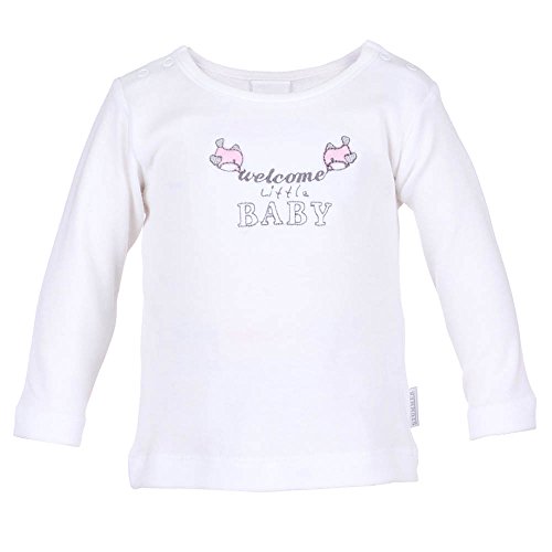 Newborn Baby Girls Shirt, white, size 68, 6 months