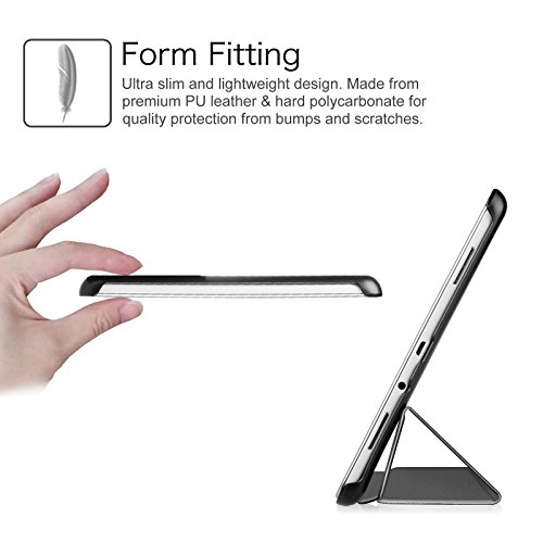 Fintie Samsung Galaxy Tab A 9.7 Hülle Case – Ultra Schlank Superleicht Ständer Smart Shell Cover Schutzhülle Etui Tasche mit Auto Schlaf / Wach Funktion für Samsung Galaxy Tab A 9.7 T550N / T555N 24,6 cm (9,7 Zoll) Tablet-PC, Himmelgrau - 5