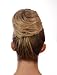 Hair By MissTresses Dark Brown Large Top Knot Up Do Hairpiece/ Wrap Effect Hair Bun/ Drawstring Fitting
